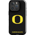 University of Oregon Ducks Black Gradient iPhone 16 Pro Impact Case