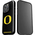 University of Oregon Ducks Black Gradient iPhone 16 Pro Impact Case