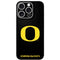 University of Oregon Ducks Black Gradient iPhone 16 Pro Skin