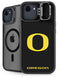 University of Oregon Ducks Black Gradient iPhone 16e Kickstand Case