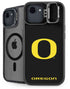 University of Oregon Ducks Black Gradient iPhone 16e Kickstand Case