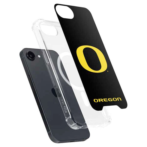 University of Oregon Ducks Black Gradient iPhone 16e MagSafe Case