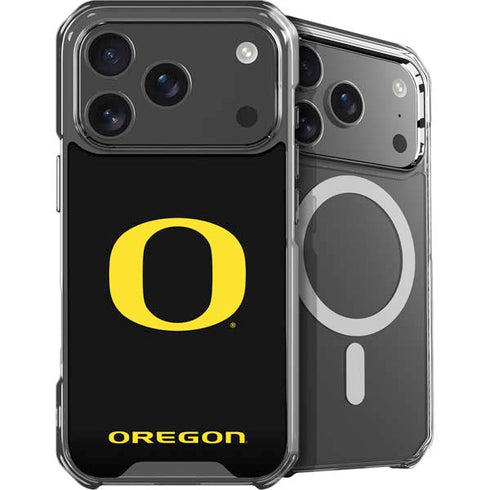 University of Oregon Ducks Black Gradient iPhone 18 Pro MagSafe Case
