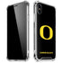 University of Oregon Ducks Black Gradient iPhone X/XS Clear Case