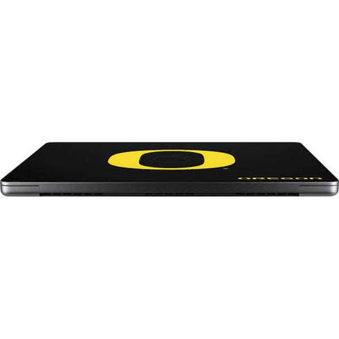 University of Oregon Ducks Black Gradient Apple MacBook Pro 14-inch Skin