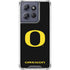 University of Oregon Ducks Black Gradient Moto G 5G (2025) Clear Case