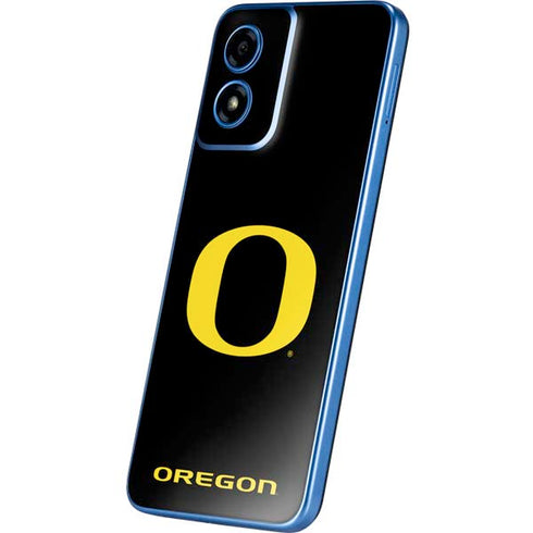 University of Oregon Ducks Black Gradient Moto G Play 4G (2024) Skin
