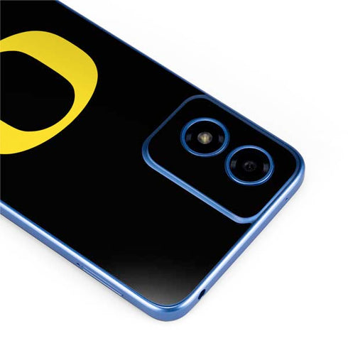 University of Oregon Ducks Black Gradient Moto G Play 4G (2024) Skin