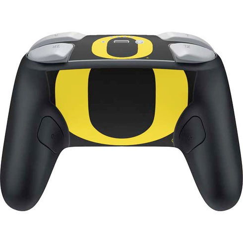University of Oregon Ducks Black Gradient Nintendo Switch 2 (2025) Pro Controller Skin