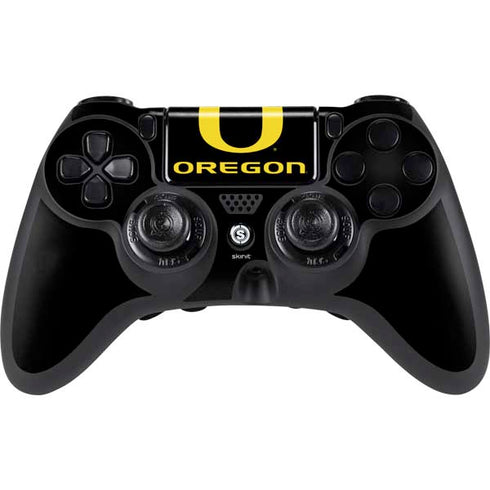 University of Oregon Ducks Black Gradient PlayStation PS4 Skins
