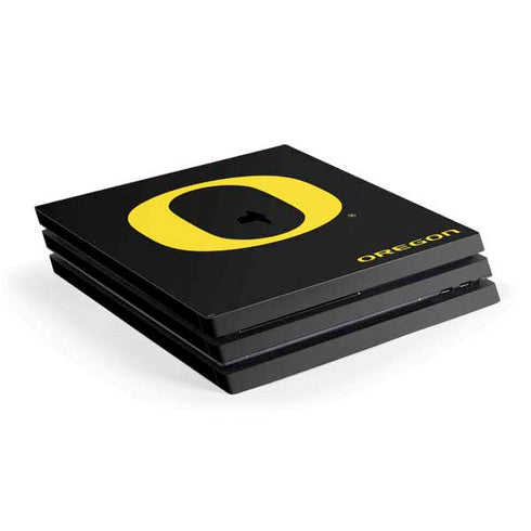 University of Oregon Ducks Black Gradient PlayStation PS4 Skins