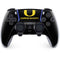 University of Oregon Ducks Black Gradient PS5 DualSense Edge Pro Controller Skin