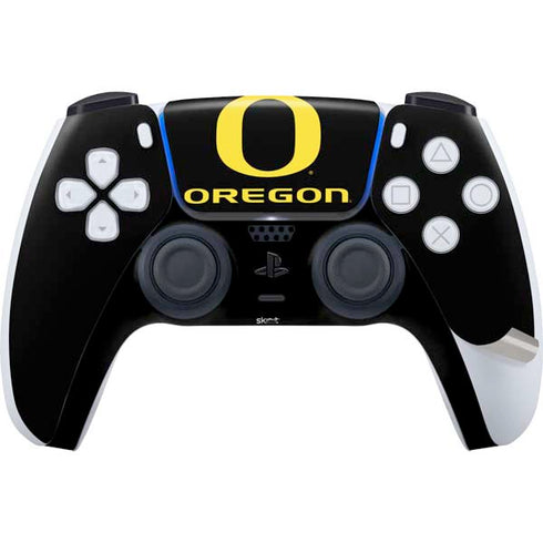 University of Oregon Ducks Black Gradient PS5 Pro Bundle Skin