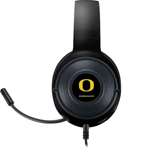 University of Oregon Ducks Black Gradient Razer Kraken X Skin