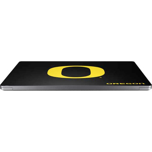 University of Oregon Ducks Black Gradient Laptop Skins