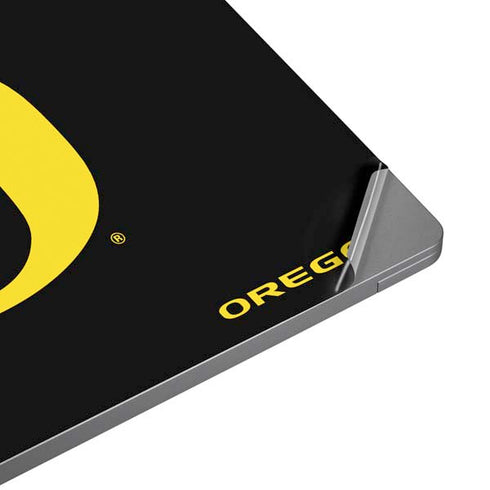 University of Oregon Ducks Black Gradient Laptop Skins