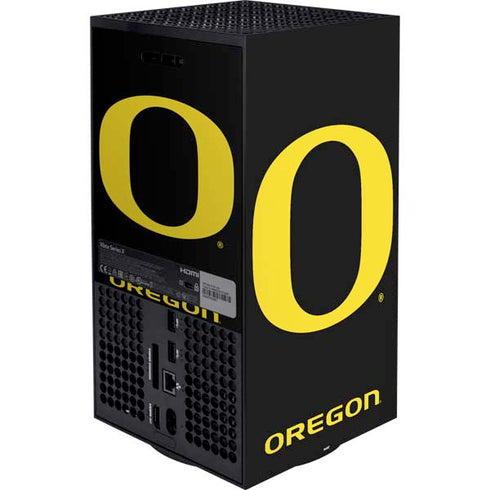 University of Oregon Ducks Black Gradient Xbox Series X Bundle Skin