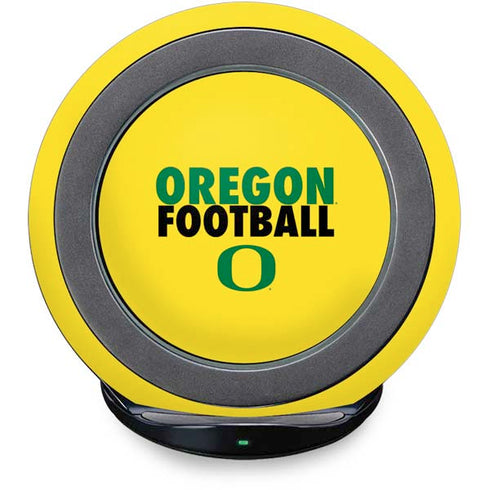 University of Oregon Ducks Football Fast Charge Wireless Charging Stand Skin