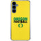 University of Oregon Ducks Football Galaxy A35 5G Clear Case