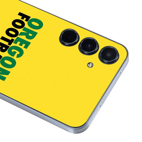 University of Oregon Ducks Football Galaxy A35 5G Skin