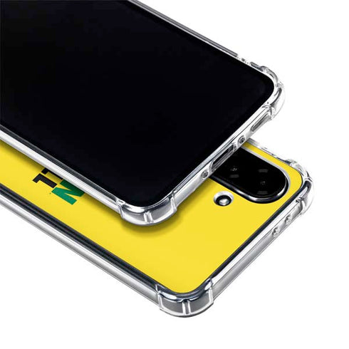 University of Oregon Ducks Football Galaxy A36 5G Clear Case