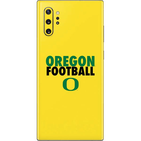 University of Oregon Ducks Football Galaxy Note 10 Plus Skin