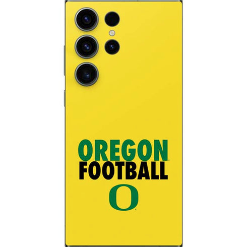 University of Oregon Ducks Football Galaxy S25 Ultra Skin