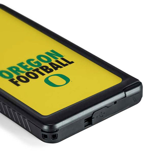 University of Oregon Ducks Football Galaxy S24 Ultra Waterproof Case