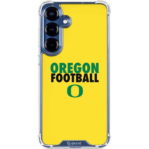 University of Oregon Ducks Football Galaxy S25 Plus Clear Case