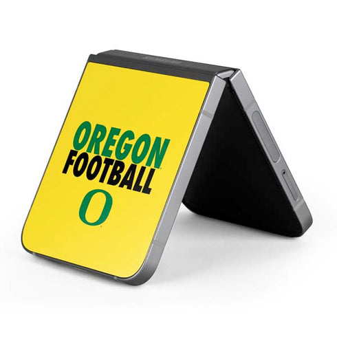 University of Oregon Ducks Football Galaxy Z Flip6 Skin