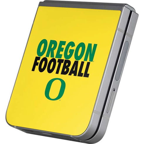 University of Oregon Ducks Football Galaxy Z Flip6 Skin