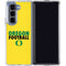 University of Oregon Ducks Football Galaxy Z Fold5 5G Clear Case