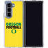University of Oregon Ducks Football Galaxy Z Fold5 5G Clear Case
