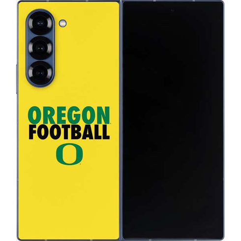 University of Oregon Ducks Football Galaxy Z Fold6 Skin