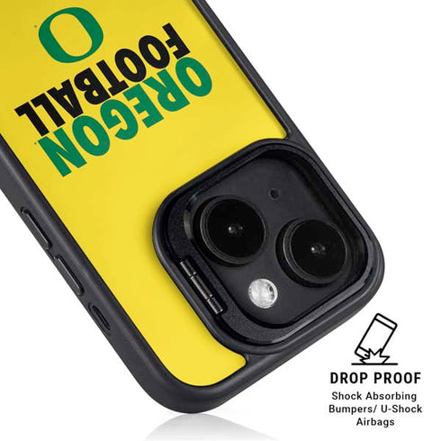 University of Oregon Ducks Football iPhone 14 Plus Kickstand Case
