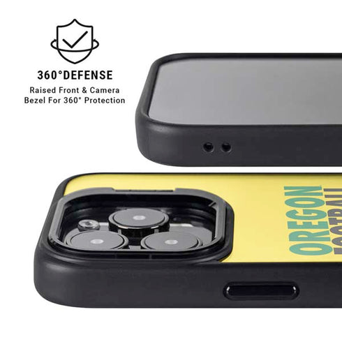University of Oregon Ducks Football iPhone 14 Pro Kickstand Case