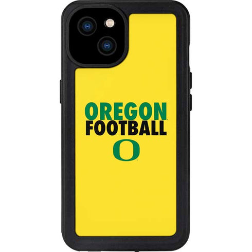 University of Oregon Ducks Football iPhone 15 Plus Waterproof Case