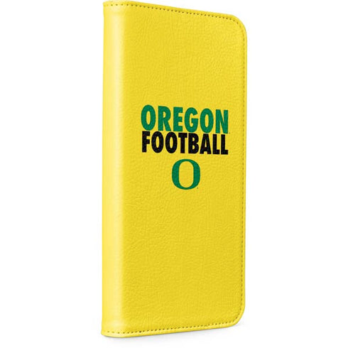 University of Oregon Ducks Football iPhone 15 Pro Max Folio Case