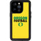 University of Oregon Ducks Football iPhone 15 Pro Waterproof Case
