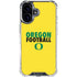 University of Oregon Ducks Football iPhone 16 Plus Clear Case