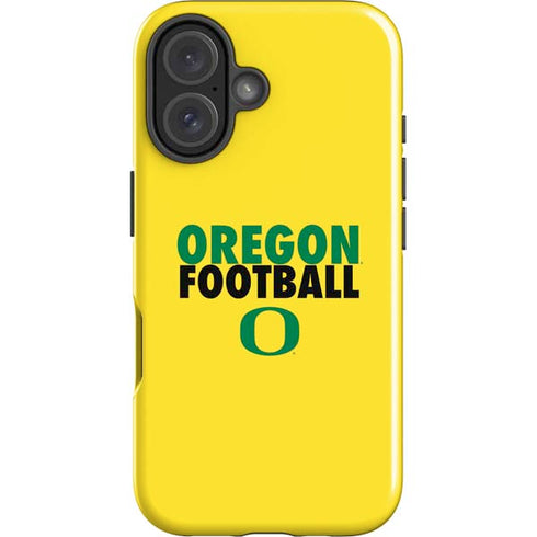University of Oregon Ducks Football iPhone 16 Plus Impact Case