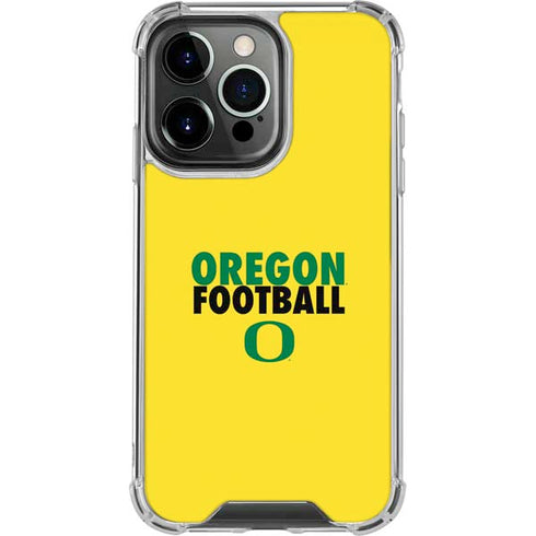 University of Oregon Ducks Football iPhone 16 Pro Clear Case