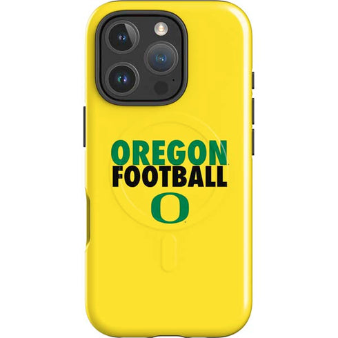 University of Oregon Ducks Football iPhone 16 Pro Magsafe Impact Case