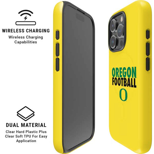 University of Oregon Ducks Football iPhone 16 Pro Magsafe Impact Case