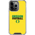 University of Oregon Ducks Football iPhone 16 Pro Max Clear Case