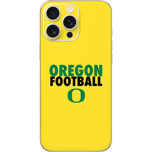 University of Oregon Ducks Football iPhone 16 Pro Max Skin