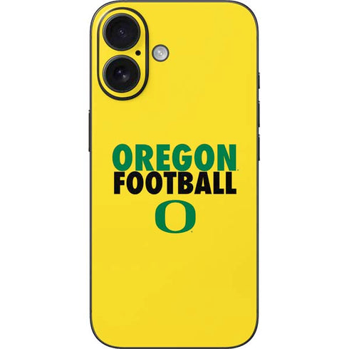 University of Oregon Ducks Football iPhone 16 Skin