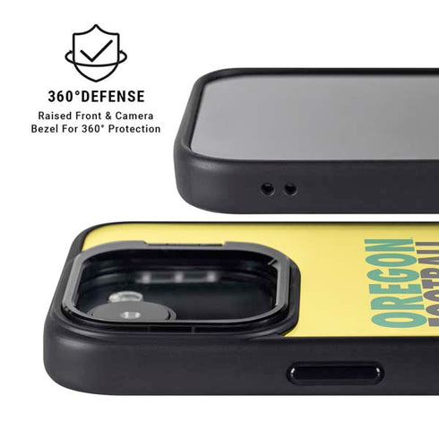 University of Oregon Ducks Football iPhone 16e Kickstand Case