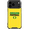 University of Oregon Ducks Football iPhone 18 Pro Max Clear Case
