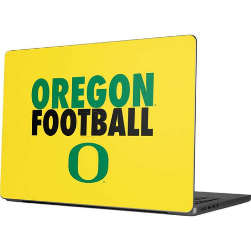 University of Oregon Ducks Football Apple MacBook Pro 14-inch Skin